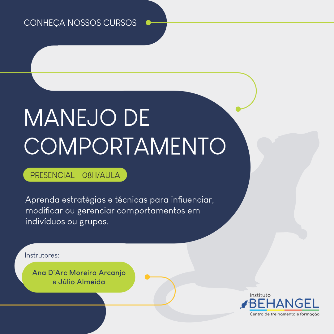 imagem Manejo de Comportamento